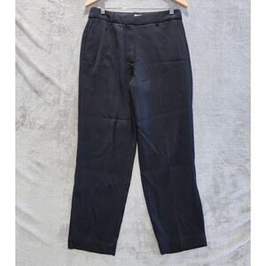 Boden Black Highgate Bi Stretch Straight Leg Ankle Trousers Size 8R Business